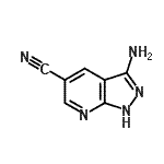 CAS#: 267413-11-6, 3-Amino-1H-Pyrazolo[3,4-b]Pyridine-5-Carbonitrile