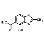 CAS#: 26749-58-6, 1-(4-Hydroxy-2-Methyl-1,3-Benzothiazol-5-Yl)Ethanone