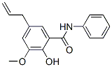 CAS 登录号：26750-90-3， 5-烯丙基-2-羟基-3-甲氧基-N-苯基苯甲酰胺