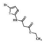 CAS#: 267653-85-0, Ethyl 3-[(5-Bromo-1,3-Thiazol-2-Yl)Amino]-3-Oxopropanoate