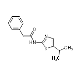 CAS#: 267654-00-2, N-(5-Isopropyl-1,3-Thiazol-2-Yl)-2-Phenylacetamide