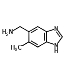 CAS#: 267875-61-6, 1-(5-Methyl-1H-Benzimidazol-6-Yl)Methanamine
