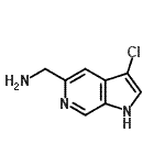 CAS#: 267876-27-7, 1-(3-Chloro-1H-Pyrrolo[2,3-c]Pyridin-5-Yl)Methanamine