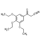 CAS#: 267880-91-1, 3-Oxo-3-(3,4,5-Triethoxyphenyl)Propanenitrile