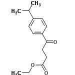 CAS 登录号：26803-60-1， 乙基4-(4-异丙基苯基)-4-氧代丁酸酯