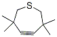 CAS 登录号：26825-18-3， 3,3,7,7-四甲基-5-硫杂环庚炔