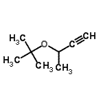 CAS#: 26826-40-4, 3-[(2-Methyl-2-Propanyl)Oxy]-1-Butyne
