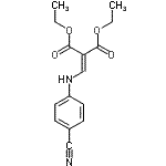 CAS#: 26832-90-6, Diethyl {[(4-Cyanophenyl)Amino]Methylene}Malonate