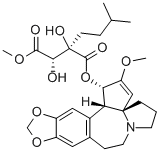 CAS 登录号：26833-86-3， 异三尖杉酯碱