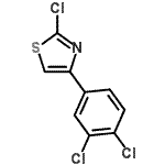 CAS#: 26847-04-1, 2-Chloro-4-(3,4-Dichlorophenyl)-1,3-Thiazole