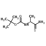 CAS#: 268553-44-2, 2-Methyl-2-Propanyl [(2R)-1-Amino-1-Thioxo-2-Propanyl]Carbamate