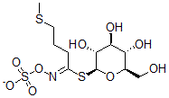 CAS 登录号：26888-03-9， (2R,3R,4S,5R,6S)-3,4,5-三羟基-2-(羟基甲基)-6-(C-(3-甲硫基丙基)-N-磺酸氧基-亚胺甲酰基)硫基-四氢吡喃