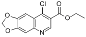CAS 登录号：26893-17-4， 8-氯-1,3-二氧杂环戊并[4,5-g]喹啉-7-羧酸乙酯