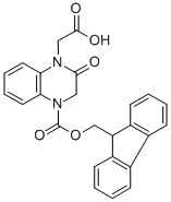 CAS 登录号：269078-84-4， 芴甲氧羰基-4-羧甲基-1,2,3,-四氢喹喔啉-3-酮