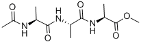 CAS 登录号：26910-17-8， N-乙酰基-L-丙氨酰-L-丙氨酰-L-丙氨酸甲酯