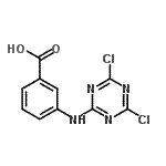 CAS#: 26940-56-7, 3-[(4,6-Dichloro-1,3,5-Triazin-2-Yl)Amino]Benzoic Acid
