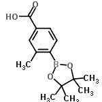CAS#: 269409-74-7, 3-Methyl-4-(4,4,5,5-Tetramethyl-1,3,2-Dioxaborolan-2-Yl)Benzoic Acid