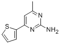 CAS 登录号：26963-43-9， 4-甲基-6-(2-噻吩基)-2-嘧啶胺