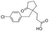 CAS#: 2700-03-0, 3-[1-[(4-Chlorophenyl)Methyl]-2-Oxocyclopentyl]Propanoic Acid