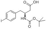 CAS 登录号：270065-71-9， 叔丁氧羰基-(S)-3-氨基-4-(4-碘-苯基)-丁酸