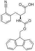 CAS 登录号：270065-84-4， 芴甲氧羰基-(S)-3-氨基-4-(2-氰基-苯基)-丁酸