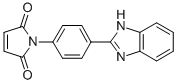 CAS 登录号：27030-97-3， N-[4-(2-苯并咪唑基)苯基]马来酰亚胺