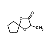 CAS#: 27032-90-2, 3-Methyl-1,4-Dioxaspiro[4.4]Nonan-2-One