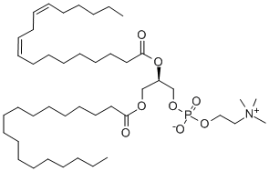 CAS 登录号：27098-24-4， 1-硬脂酰-2-亚麻酰磷脂酰胆碱