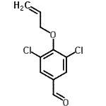 CAS 登录号：27164-07-4， 4-(烯丙氧基)-3,5-二氯苯甲醛