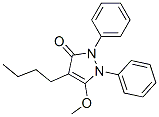CAS#: 27258-01-1, 4-Butyl-1,2-Diphenyl-3-Methoxy-3-Pyrazolin-5-One