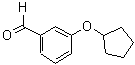 CAS#: 273722-75-1, 3-(Cyclopentyloxy)Benzaldehyde