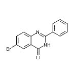 CAS#: 27398-50-1, 6-Bromo-2-Phenyl-4(1H)-Quinazolinone