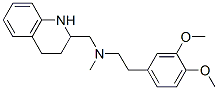 CAS 登录号:27413-25-8, 1,2,3,4-四氢-N-(3,4-二甲氧基苯乙基)-N-甲基-2-喹啉甲胺