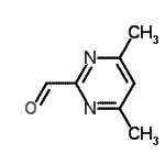 CAS#: 27427-90-3, 4,6-Dimethyl-2-Pyrimidinecarbaldehyde