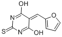 CAS 登录号：27430-18-8， 5-呋喃亚甲基-2-硫代巴比妥酸