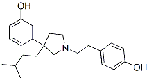 CAS#: 27452-89-7, 3-[1-[2-(4-Hydroxyphenyl)Ethyl]-3-(3-Methylbutyl)-3-Pyrrolidinyl]Phenol