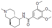 CAS#: 27460-73-7, trans-9,10-trans-5H,5-(3,4,5-Trimethoxybenzamido)-2-methyldecahydroisoquinoline