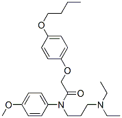 CAS#: 27468-61-7, 2-(4-Butoxyphenoxy)-N-[3-(Diethylamino)Propyl]-4-Methoxyacetanilide