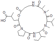 CAS 登录号：27482-50-4， 绿僵菌素 D