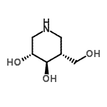 CAS#: 275363-86-5, (3R,4R,5R)-5-(Hydroxymethyl)-3,4-Piperidinediol