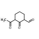 CAS#: 275383-51-2, 3-Acetyl-2-Oxocyclohexanecarbaldehyde