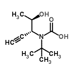 CAS#: 275388-11-9, [(3R,4R)-4-Hydroxy-1-Pentyn-3-Yl](2-Methyl-2-Propanyl)Carbamic Acid