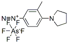 CAS#: 27569-09-1, 3-Methyl-4-(Pyrrolidin-1-Yl)Benzenediazonium Hexafluoroarsenate