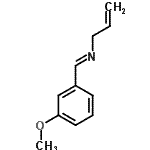 CAS 登录号：275800-25-4， (E)-N-烯丙基-1-(3-甲氧基苯基)甲亚胺