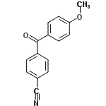 CAS#: 27645-60-9, 4-(4-Methoxybenzoyl)Benzonitrile