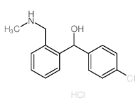 CAS 登录号：27683-73-4， 4-氯-2'-[(甲基氨基)甲基]二苯甲醇盐酸盐