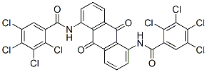 CAS#: 27685-83-2, N,N'-(9,10-Dihydro-9,10-Dioxoanthracene-1,5-Diyl)Bis(2,3,4,5-Tetrachlorobenzamide)