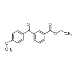 CAS#: 276877-15-7, Ethyl 3-(4-Methoxybenzoyl)Benzoate