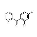 CAS # 27693-35-2, (2,4-Dichlorophenyl)(2-Pyridinyl)Methanone