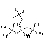 CAS 登录号：27703-88-4， 1,1,1,3,5,5,5-七甲基-3-(3,3,3-三氟丙基)三硅氧烷